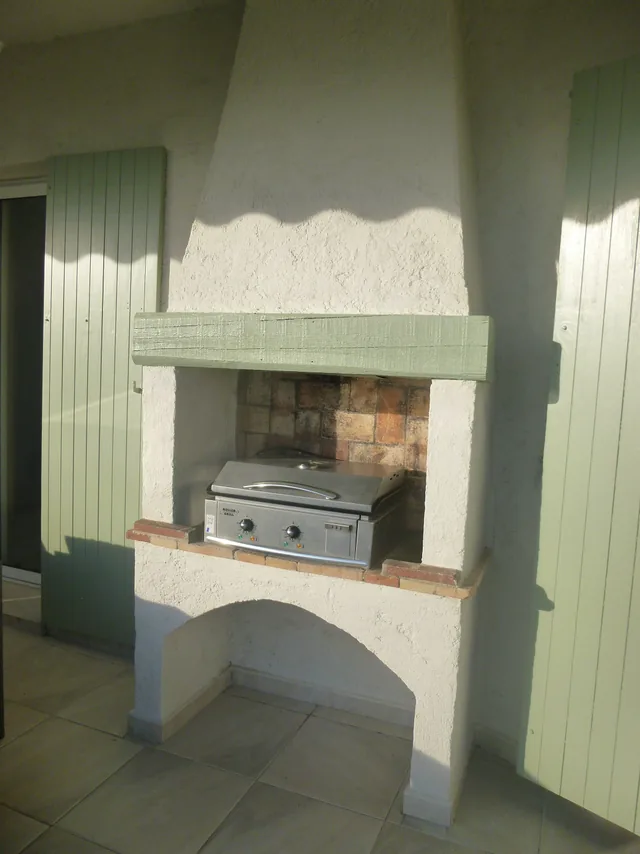 Rollergrill de la terrasse du rez-de-chaussée
