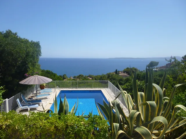 Vue de la terrasse du rez-de-jardin
