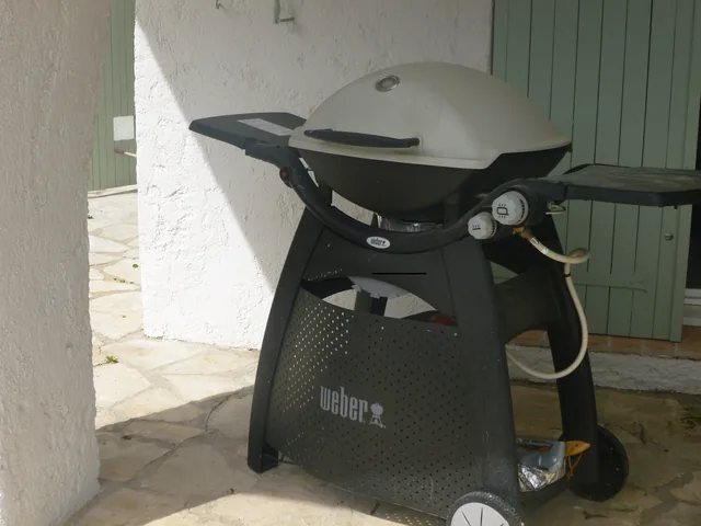 Barbecue au gaz rez-de-jardin